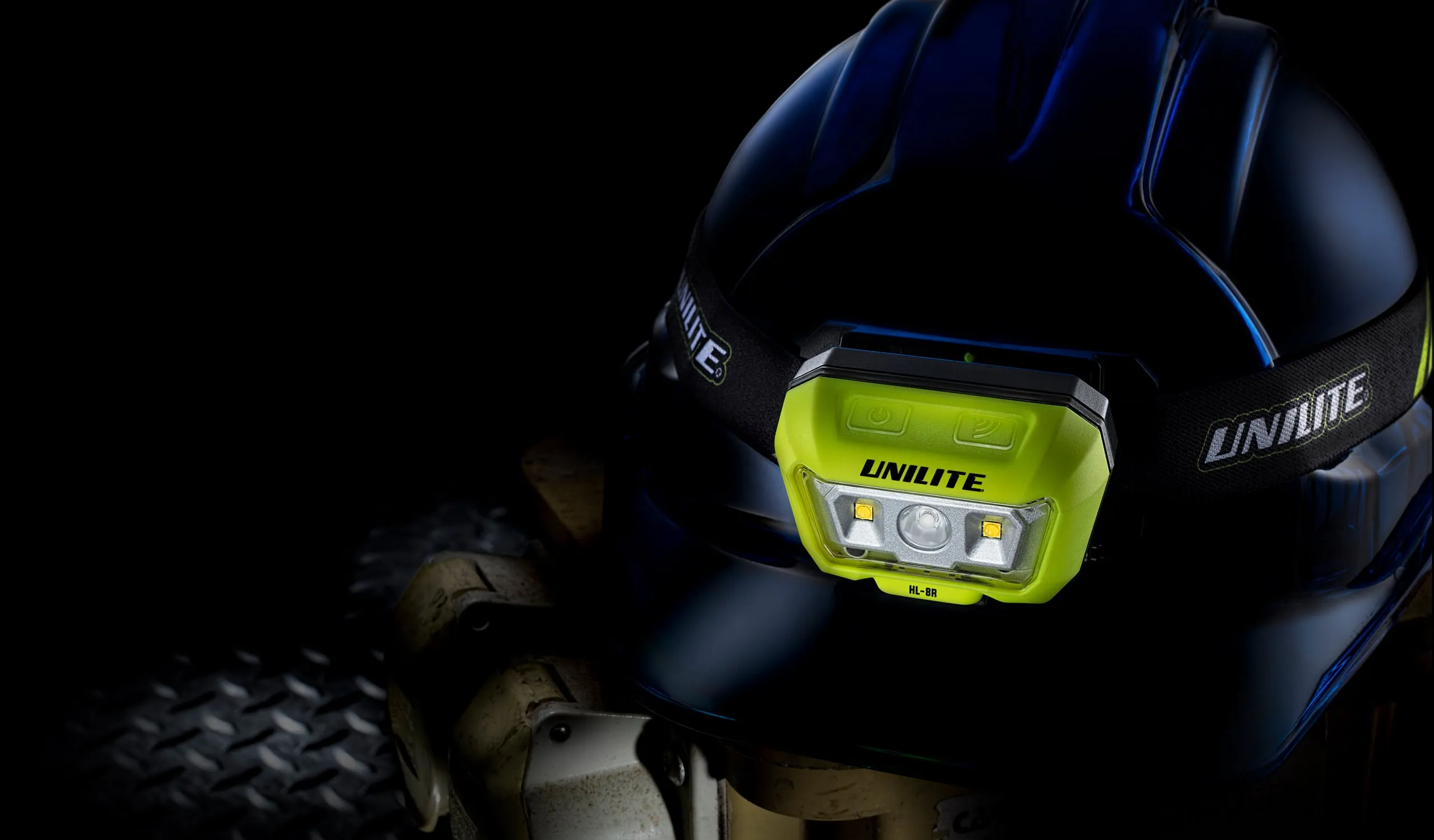 Headlamp - Unilite HL-8R 475 Lumen Dual Beam Sensor Headlamp, 5013581004928
