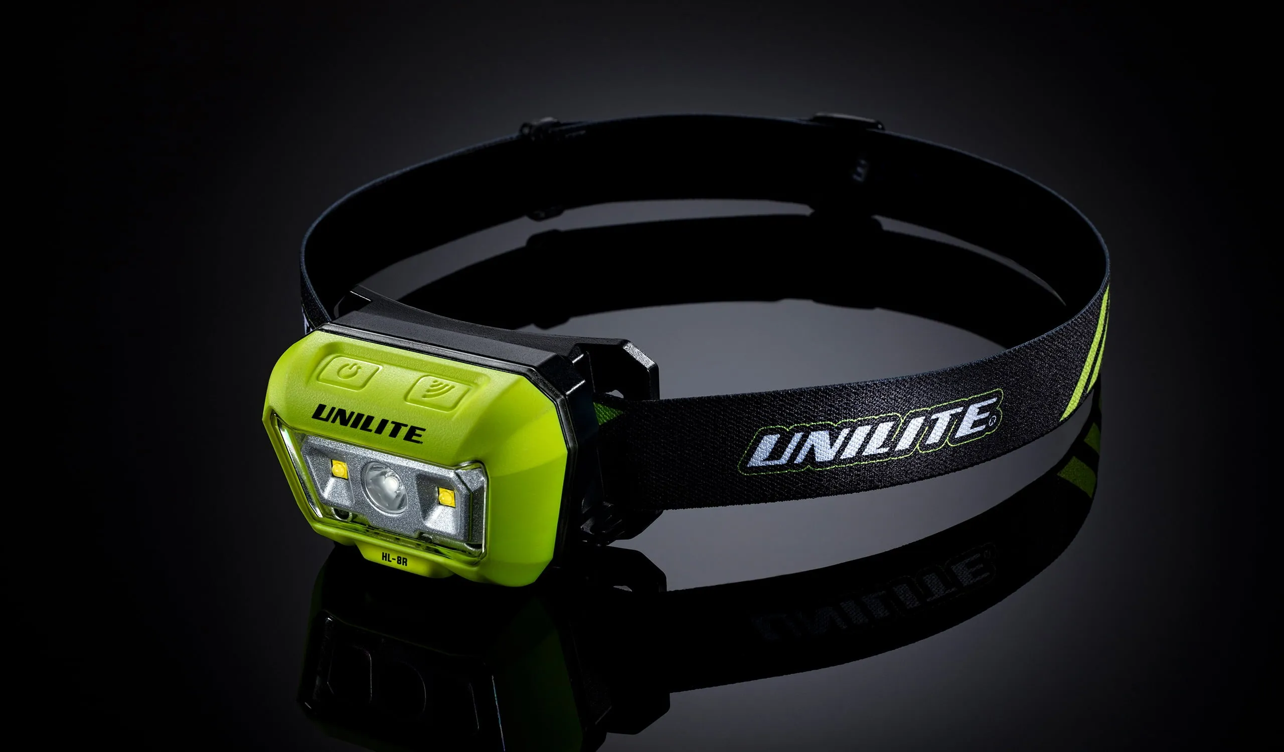Headlamp - Unilite HL-8R 475 Lumen Dual Beam Sensor Headlamp, 5013581004928