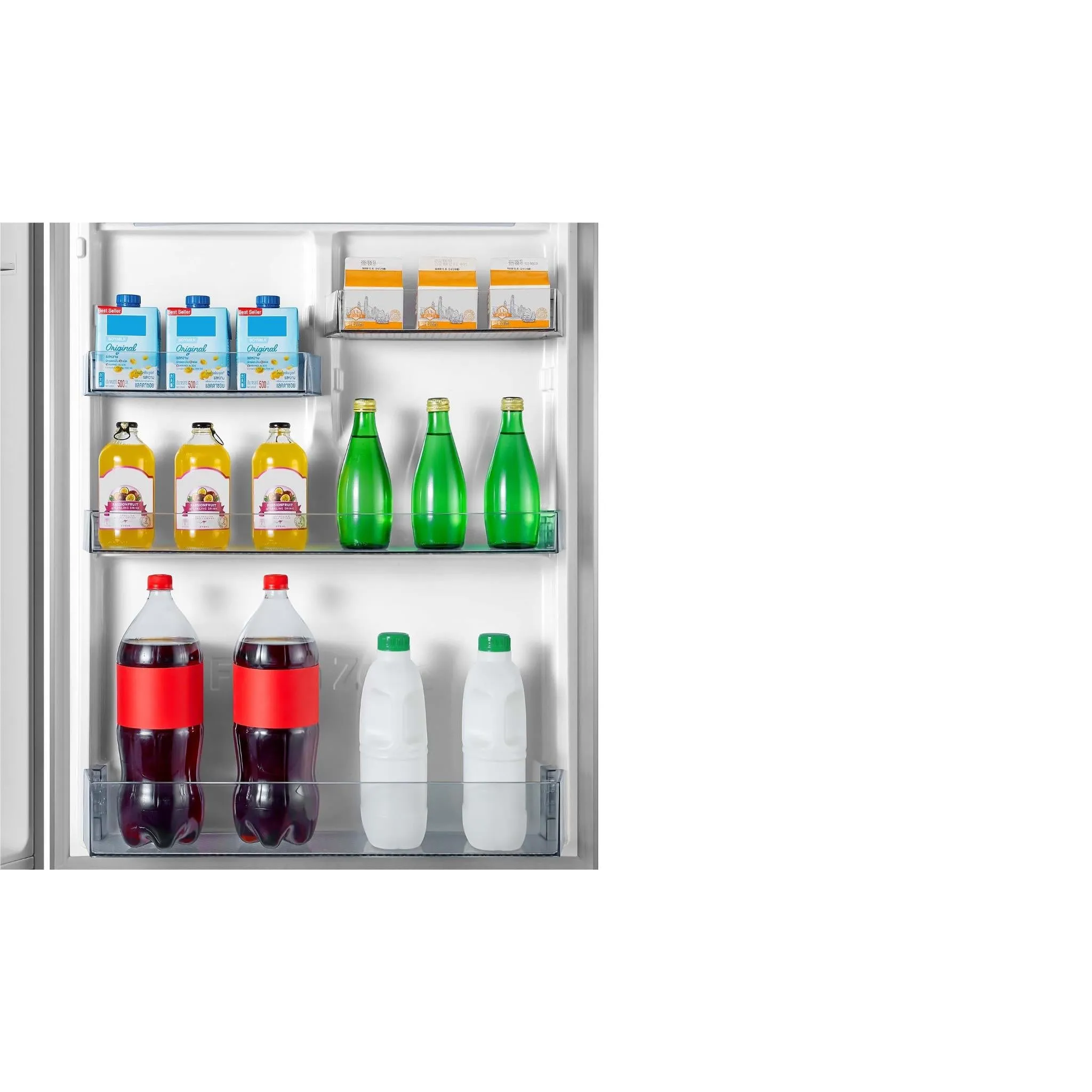 Hisense HRBM418S 417L PureFlat Bottom Mount Refrigerator (Silver)