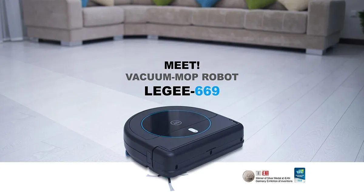(HOME ROBOT) LEGEE-669 Vacuum-Mop 4 in 1 Robot