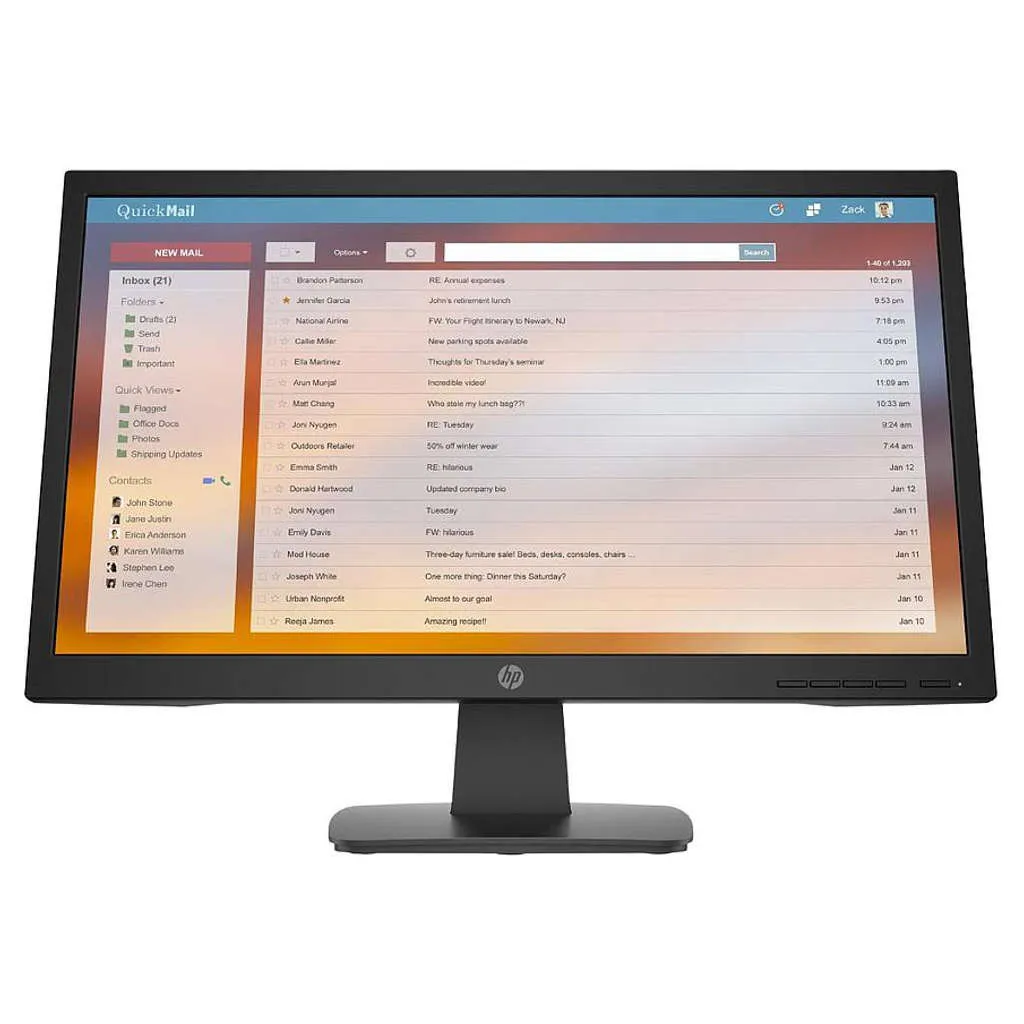 HP P22VB G4 Full HD LED Monitor 21.5Inch 3C0E6A7