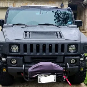 Hummer H2 Lensun 135W 12V Hood/Bonnet Flexible Solar Panel