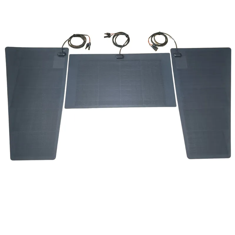 Hummer H2 Lensun 135W 12V Hood/Bonnet Flexible Solar Panel
