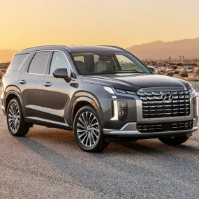 Hyundai Palisade (2019-Present) Lensun 100W 12V Hood Flexible Solar Panel