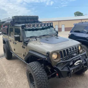 Jeep Wrangler JL (2018-Present) Lensun 90W Hood/Bonnet Flexible Solar Panel