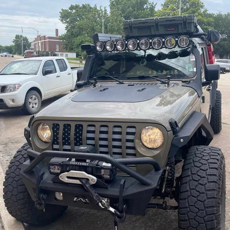 Jeep Wrangler JL (2018-Present) Lensun 90W Hood/Bonnet Flexible Solar Panel