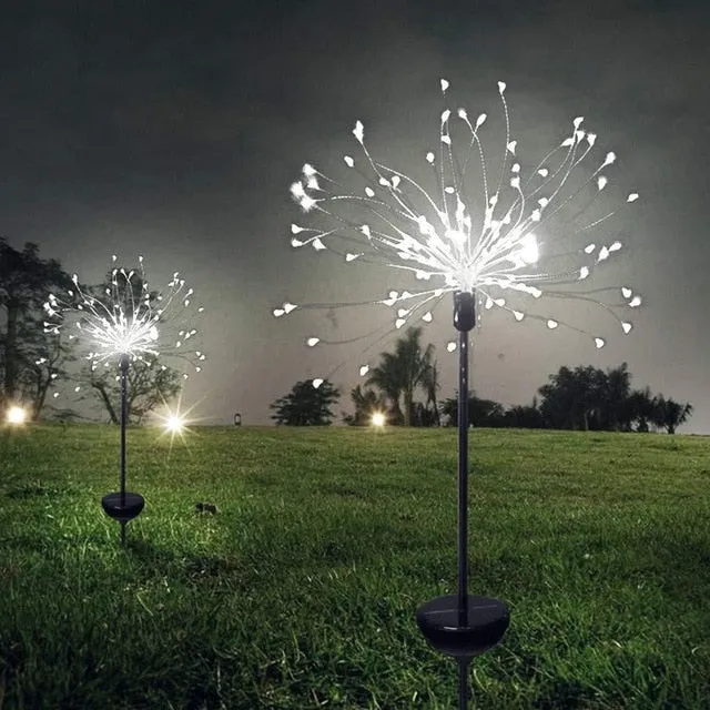 LED Solar Firework Waterproof Lights