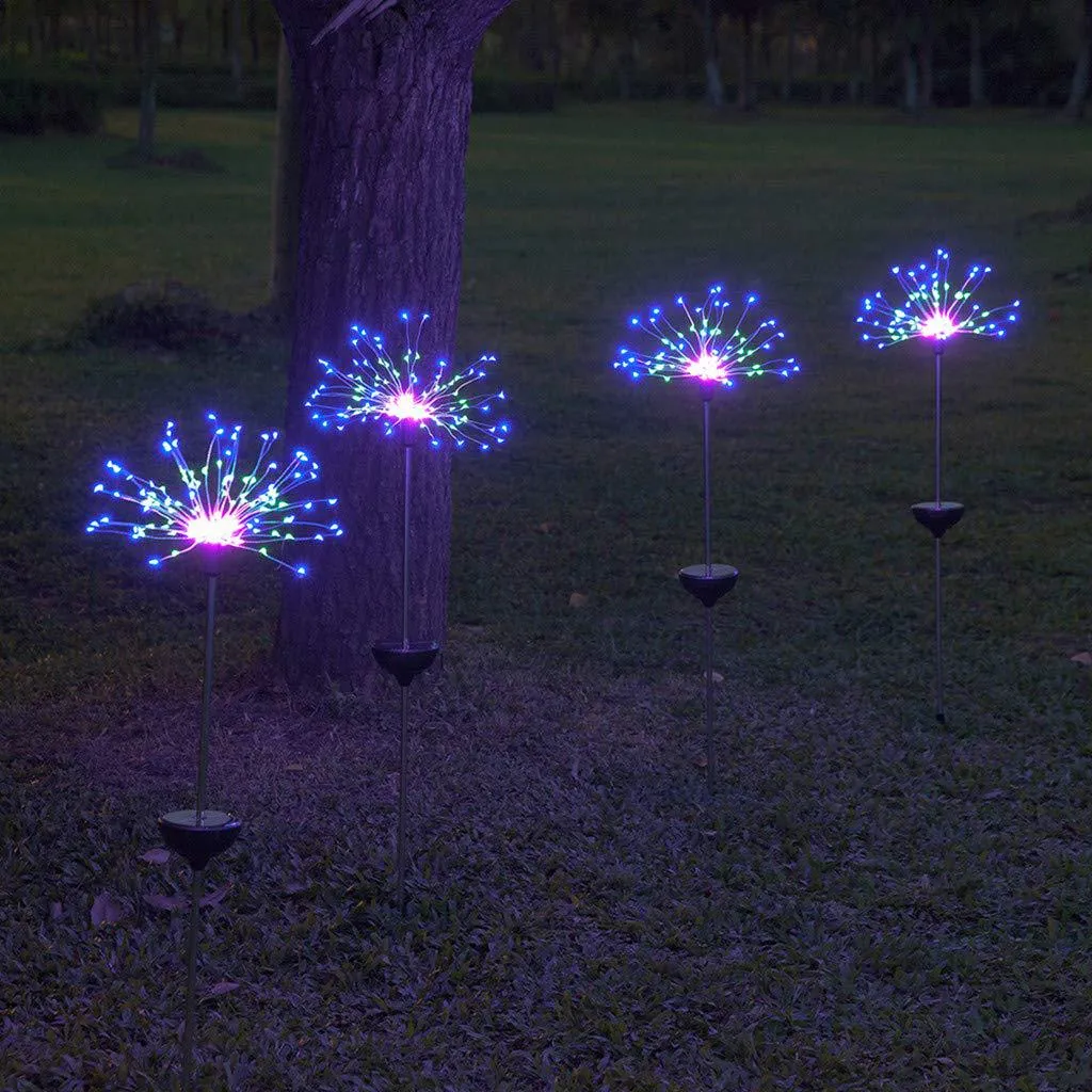 LED Solar Firework Waterproof Lights