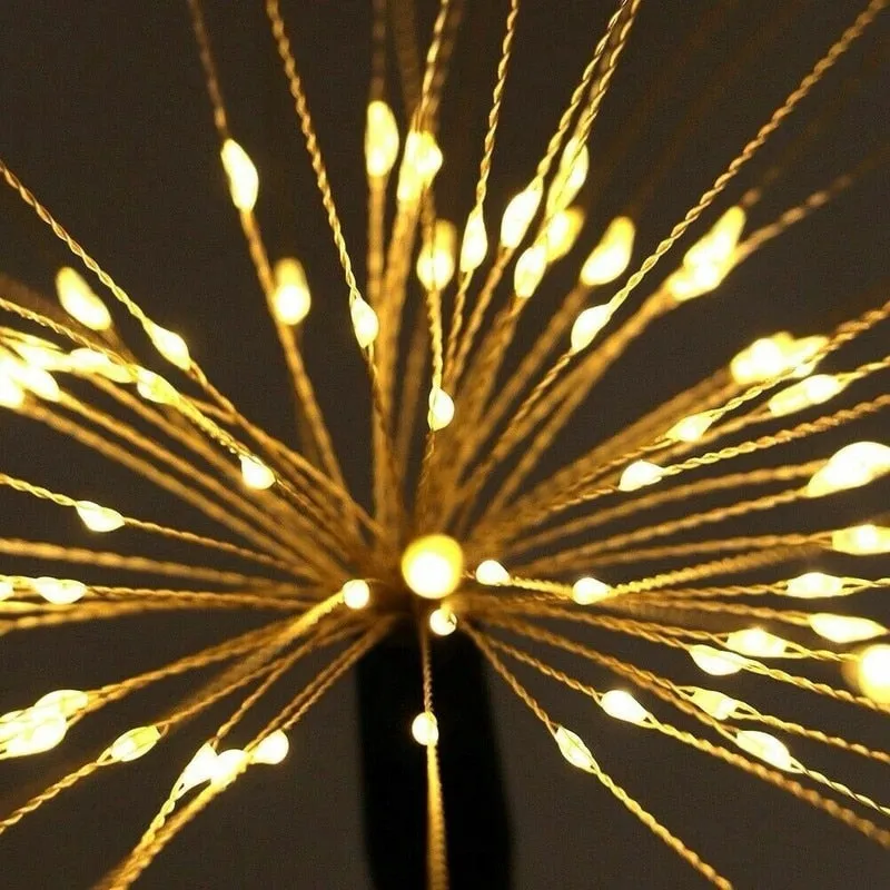LED Solar Firework Waterproof Lights