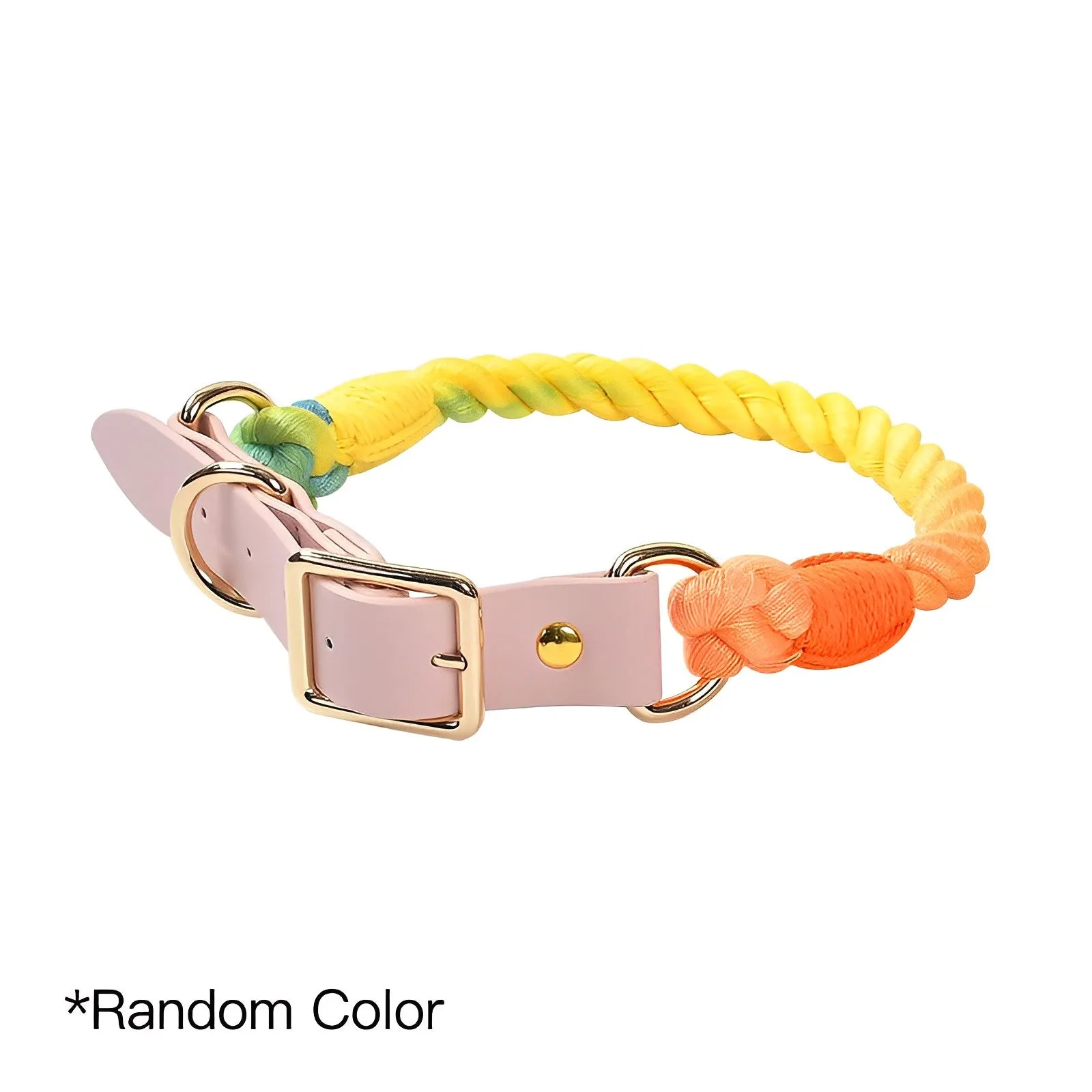 Loofie Colorful Dog Collar & Leash Set - Eco-Friendly, Vibrant, and Durable