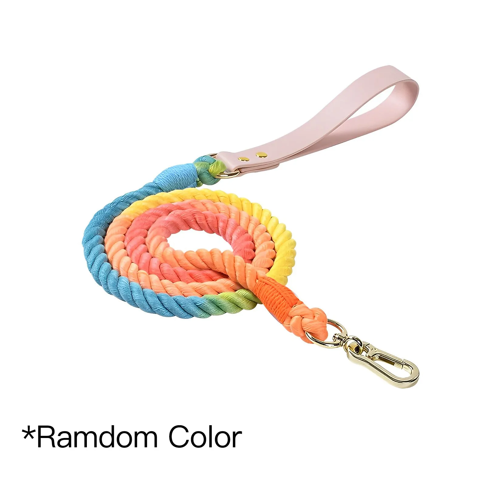 Loofie Colorful Dog Collar & Leash Set - Eco-Friendly, Vibrant, and Durable