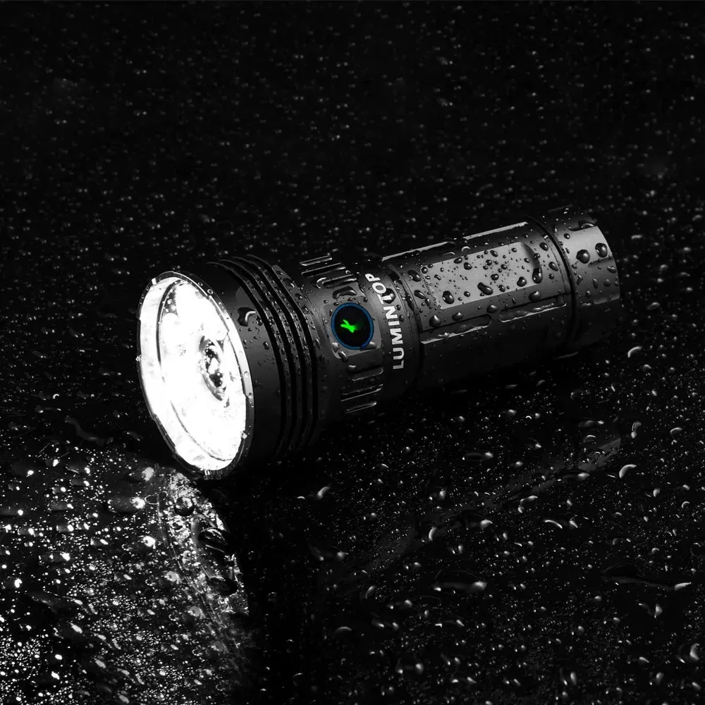 Lumintop Thanos 2.0 High Powered 12600 Lumen LED / LEP USB-C Rechargeable Flashlight