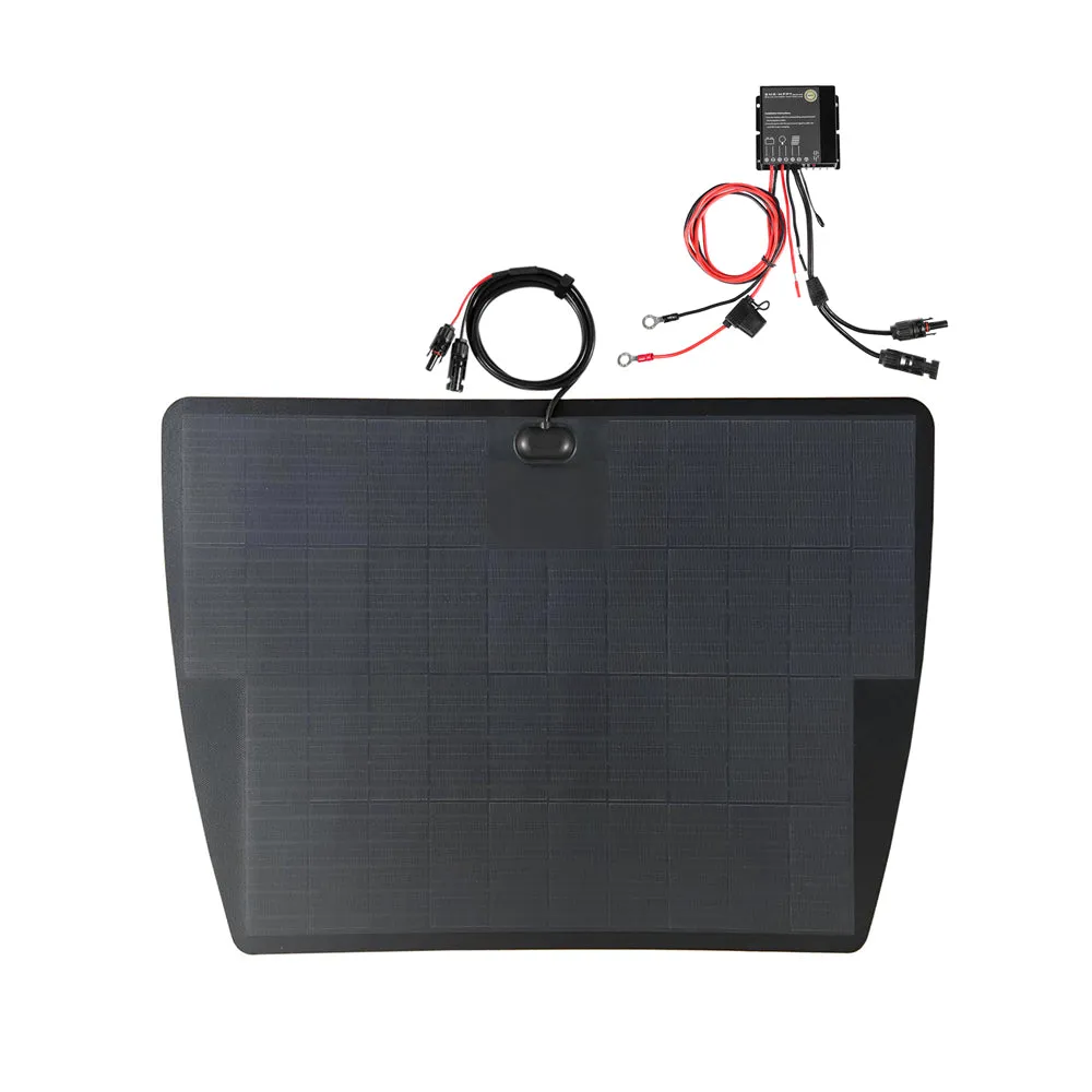 Mazda BT-50 1st Gen(2006-2011) Lensun 100W Bonnet Flexible Solar Panel
