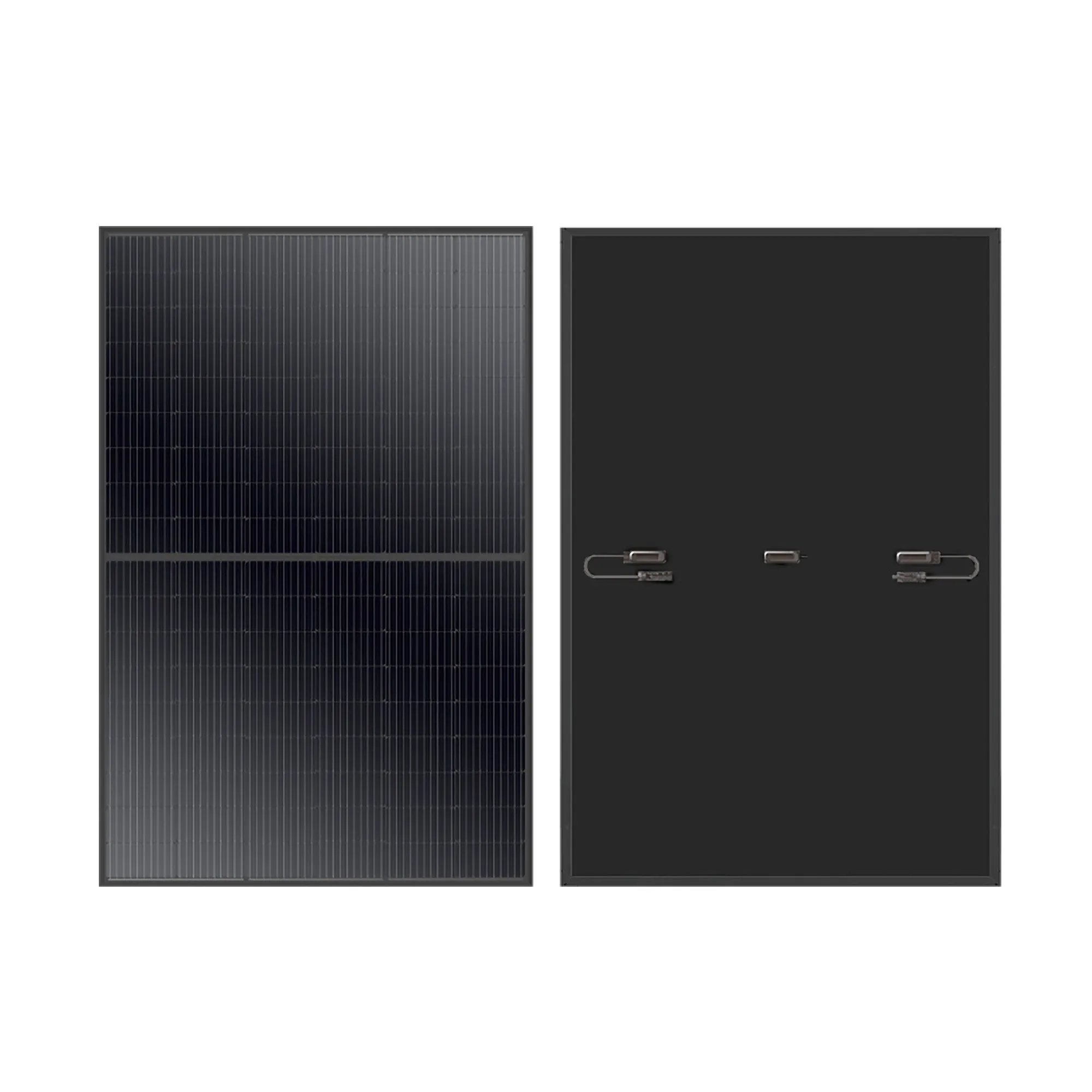 MEGA 410 Watt Monocrystalline Solar Panel | High Efficiency | Black Mono-facial Module | Grid-Tie | Off-Grid