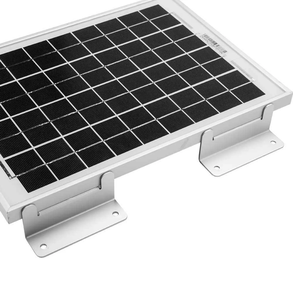 Mobi 4PCS Solar Panel Z-Shape Brackets Aluminum Mounting Set For Roof