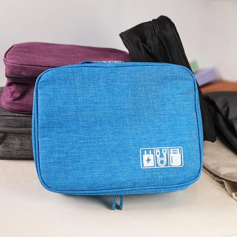 Multifunctional Charging Cable Hard Disk Storage Bag Life Household Small Items