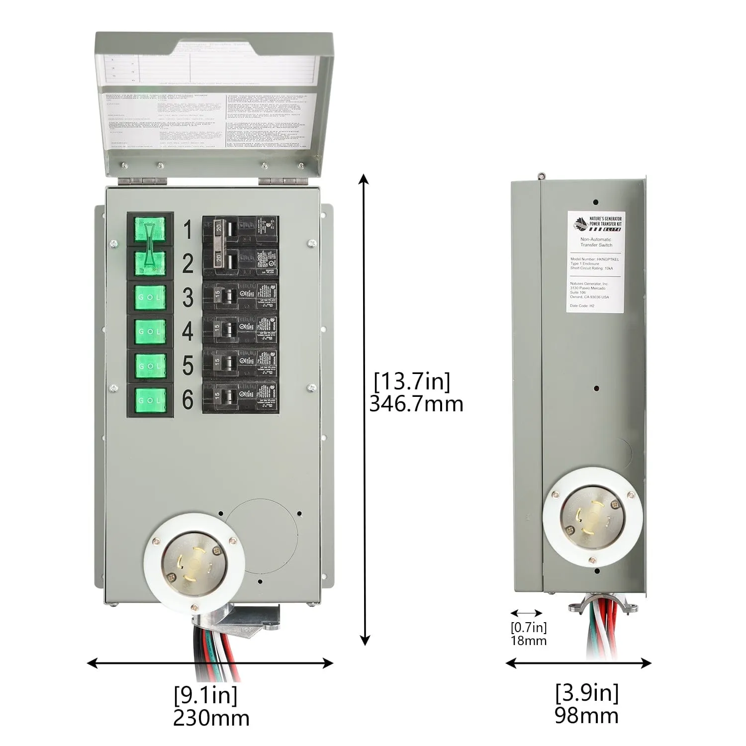 Nature’s Generator Powerhouse Gold PE System