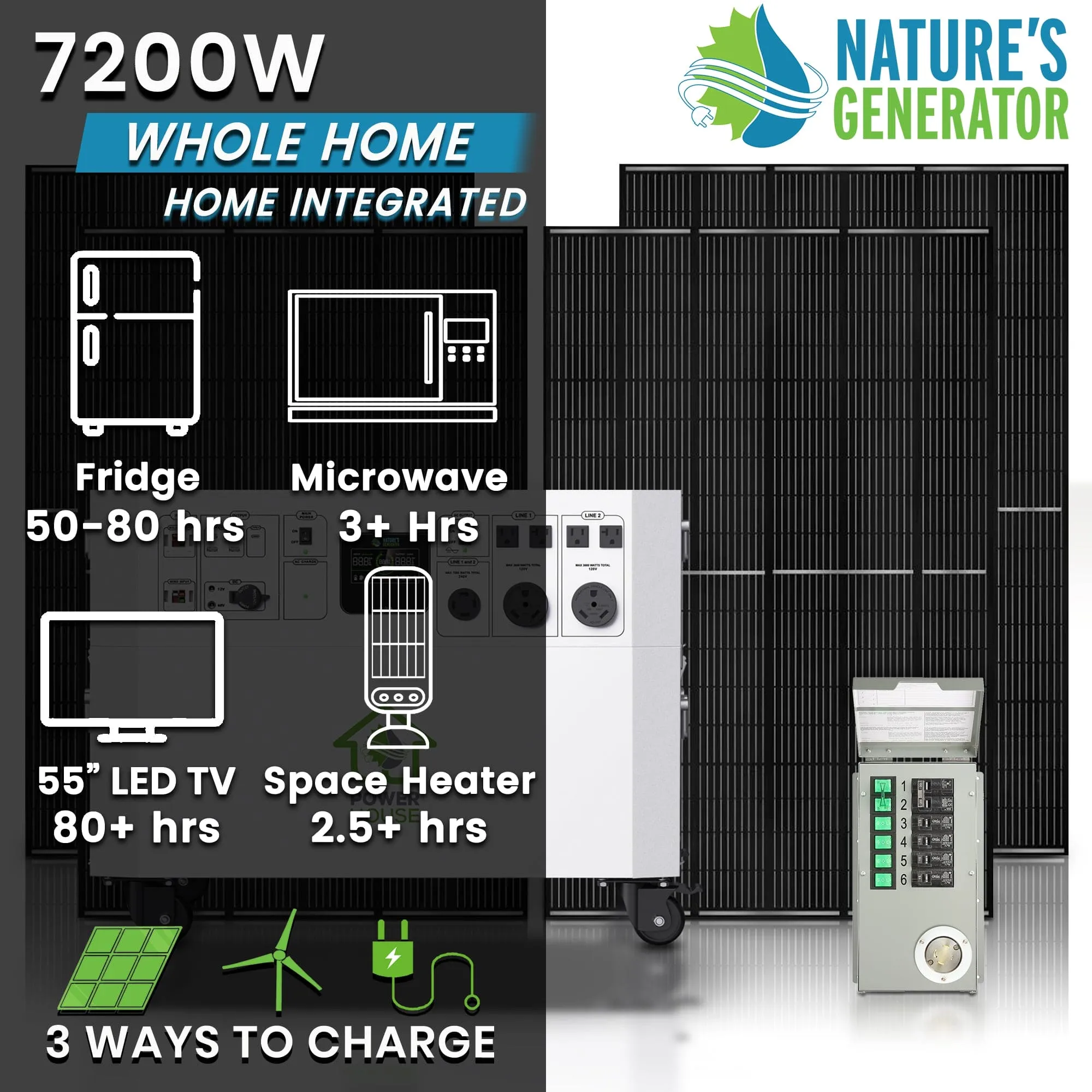Nature’s Generator Powerhouse Gold Plus PE System