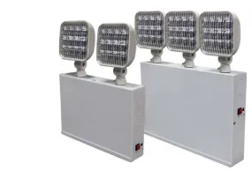 New York City Approved LED Emergency Unit, 2 or 3 Integral   Remote Heads
