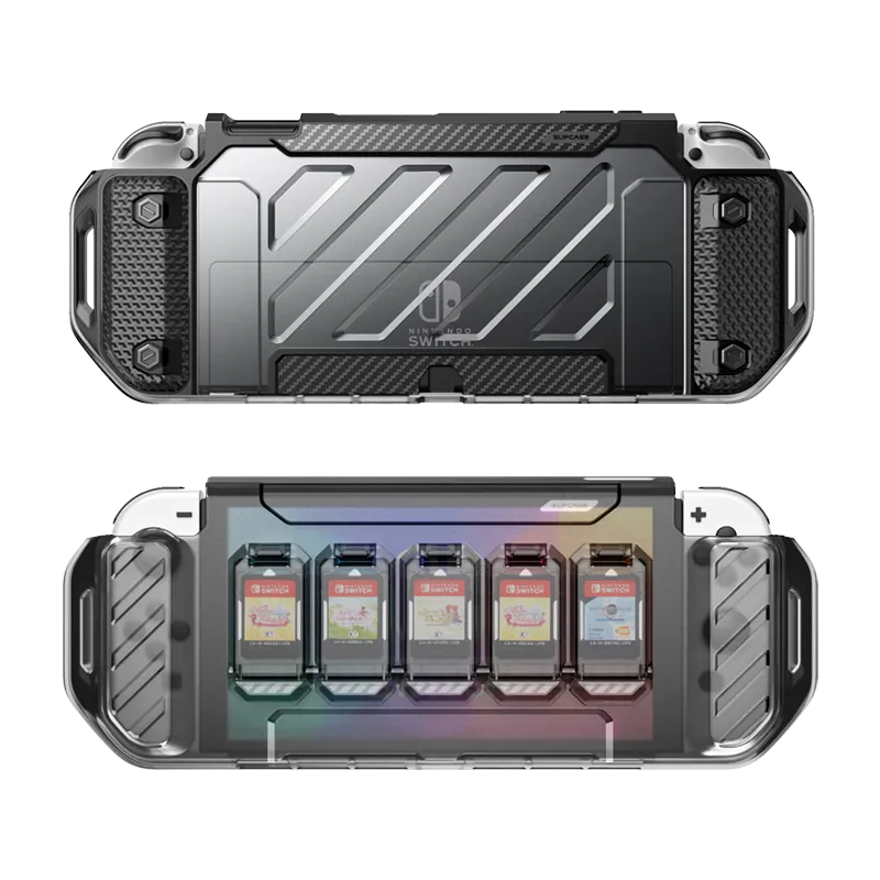 Nintendo Switch OLED Unicorn Beetle PRO FORMA Slim Carrying Case-Clear