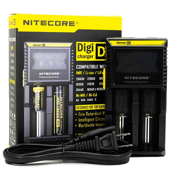Nitecore Charger D2 LCD Digicharger