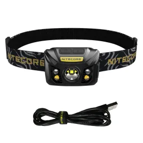 NITECORE NU32 550 Lumen LED Rechargeable Headlamp with White and Red Beams