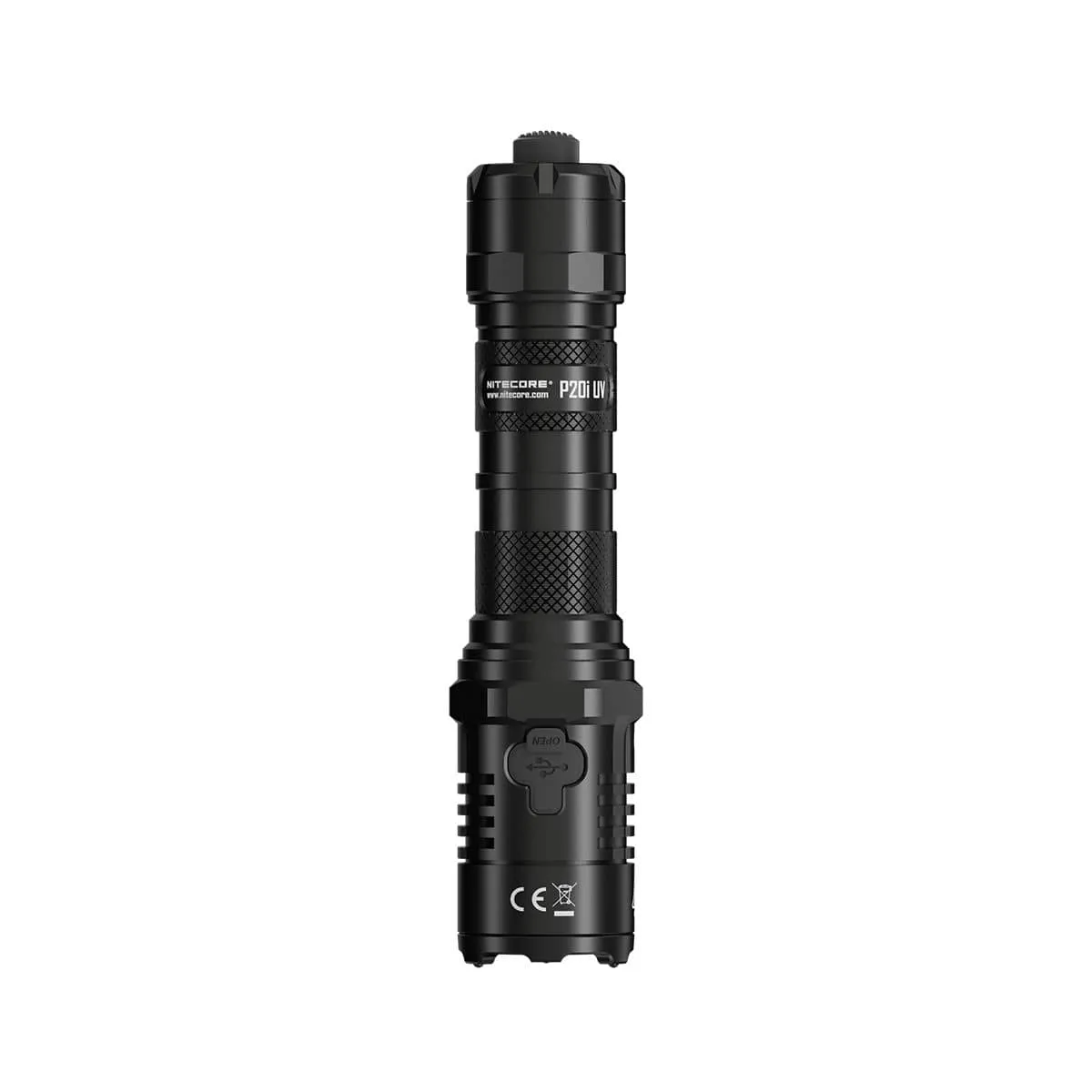 Nitecore P20i UV compact 1800 lumen USB-C rechargeable LED torch with UV output