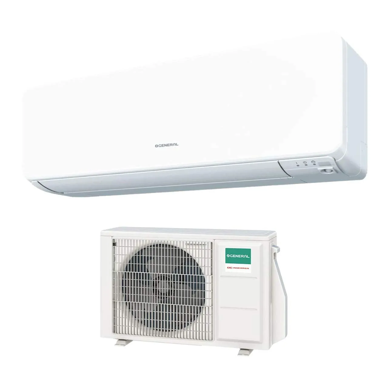 O General ASGG18KJTA-B 1.5 Ton 5 Star Inverter Split AC Hot & Cold Copper Condenser