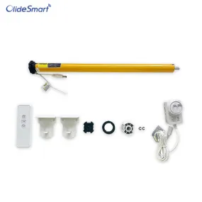Olidesmart Automatic Roller Shade Motor for 38mm Tube, Remote Control Electric Blind Motor