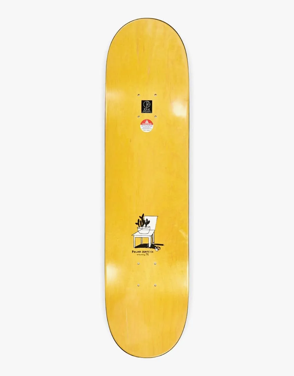 Polar Boserio Group Healing Skateboard Deck - 8"