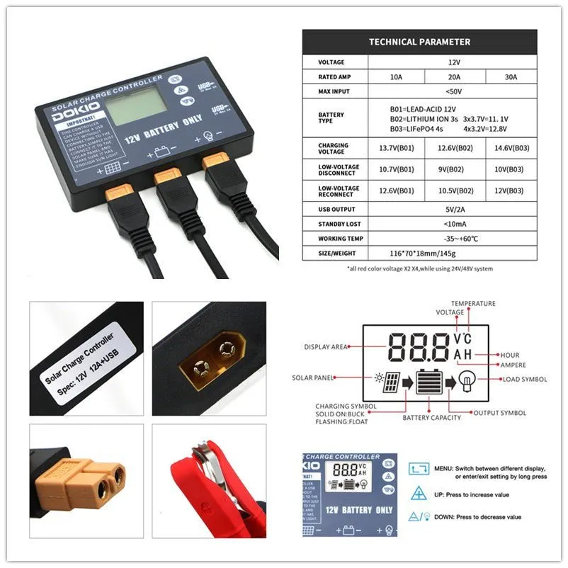 Portable Outdoor Solar Panel Cell Kit