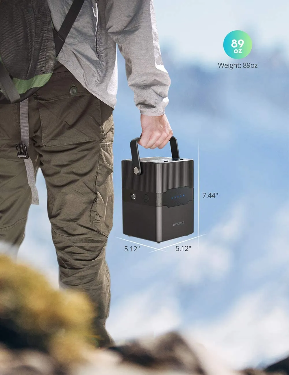 Portable Power Station 252.7Wh Power House