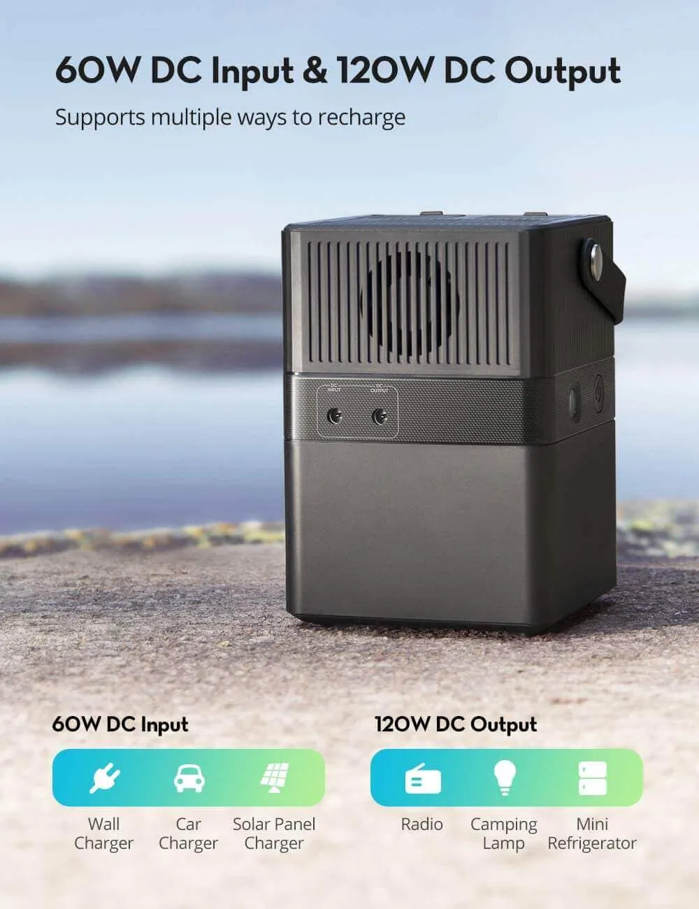Portable Power Station 252.7Wh Power House