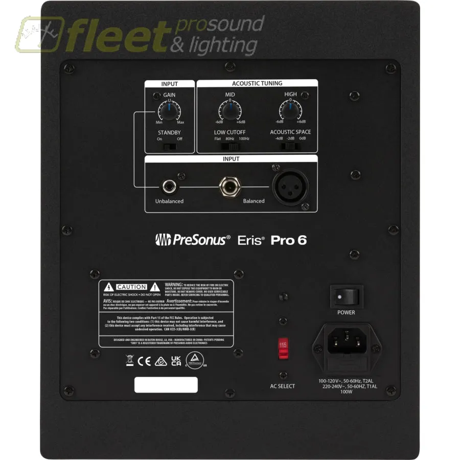 PreSonus Eris Pro 6 Studio Monitor (Single)
