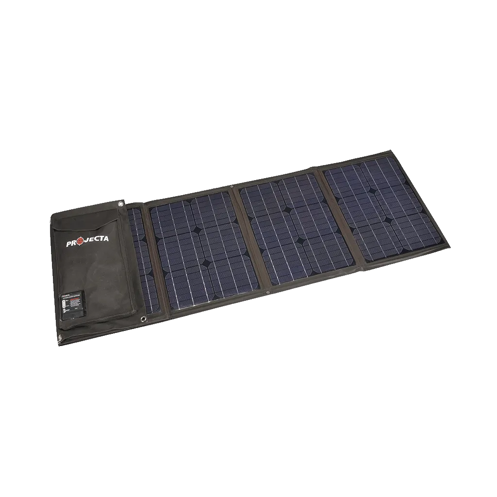 PROJECTA Monocrystalline 12V 120W Soft Folding Solar Panel Kit SPM120K