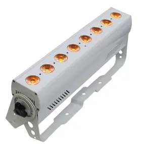 ProX X-BARC8WDBX4 ALCON BAR 8x 5in1 RGBWA 10W LED Light Battery Powered Wireless DMX