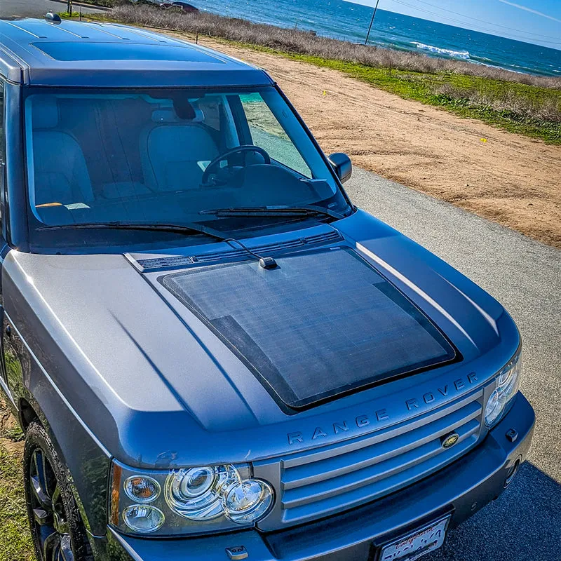 Ranger Rover L322 (2001-2012) Lensun 100W Hood/Bonnet Flexible Solar Panel