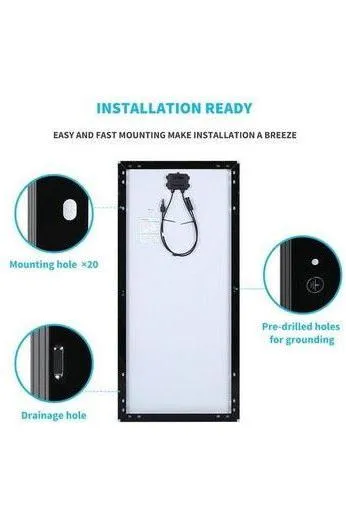 Renogy 12V Monocrystalline Solar Panel