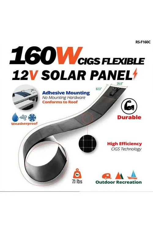 Rich Solar Mega 160 Watt CIGS Flexible Solar Panel