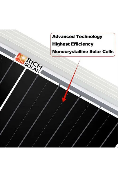 Rich Solar Mega 200 Watt 12 Volt Solar Panel