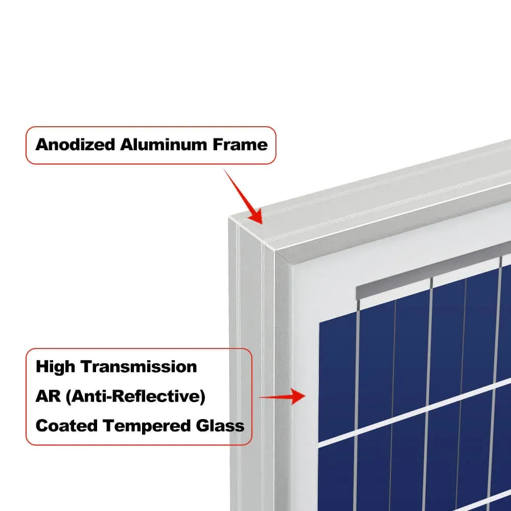 Rich Solar MEGA 50 Watt Solar Panel Poly