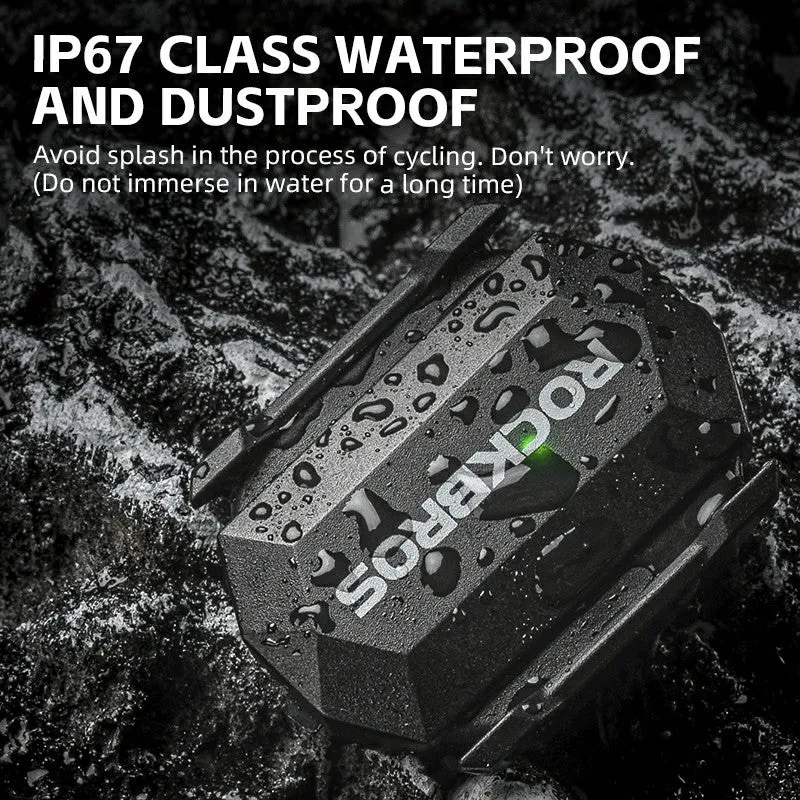 ROCKBROS RPM Cycling Speed Sensor for Road, Gravel and Mountain Bikes