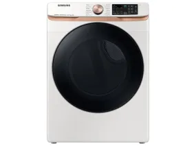 Samsung DVG50BG8300EA3 7.5 cu. ft. Smart Gas Dryer with Steam Sanitize  and Sensor Dry in Ivory