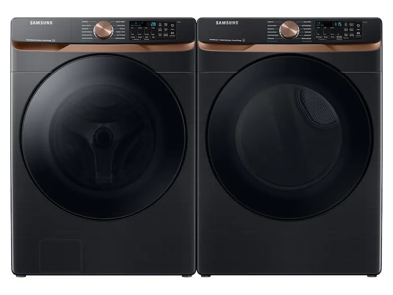 Samsung DVG50BG8300VA3 7.5 cu. ft. Smart Gas Dryer with Steam Sanitize  and Sensor Dry in Brushed Black
