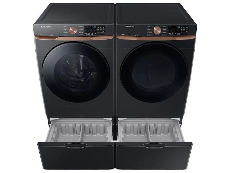 Samsung DVG50BG8300VA3 7.5 cu. ft. Smart Gas Dryer with Steam Sanitize  and Sensor Dry in Brushed Black