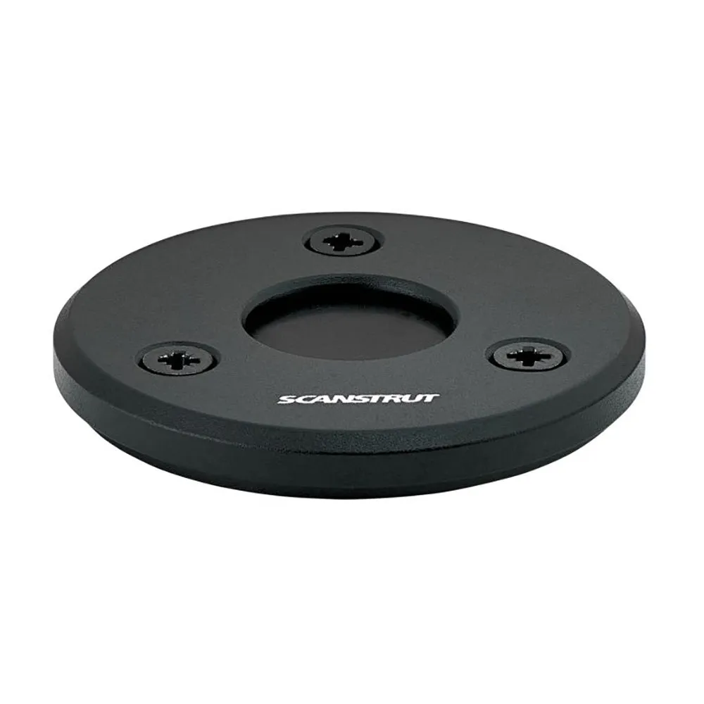 Scanstrut Black Anodized Aluminum Low-Profile Cable Seal f/Cables 9-14mm & Connectors Up to O21mm