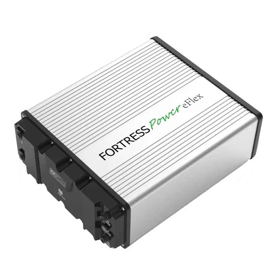 Sol-Ark 15K   Fortress Power eFlex Battery   Fortress Durarack Enclosure Bundle (SA-Limitless-15K, eFlex 5.4 G2, Durarack)