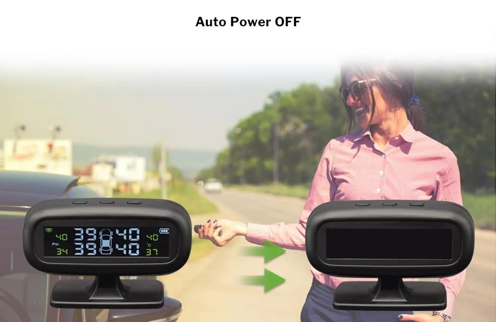 Solar Car TPMS External Internal Sensor