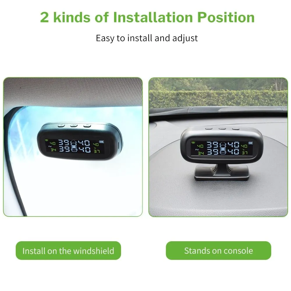 Solar Car TPMS External Internal Sensor
