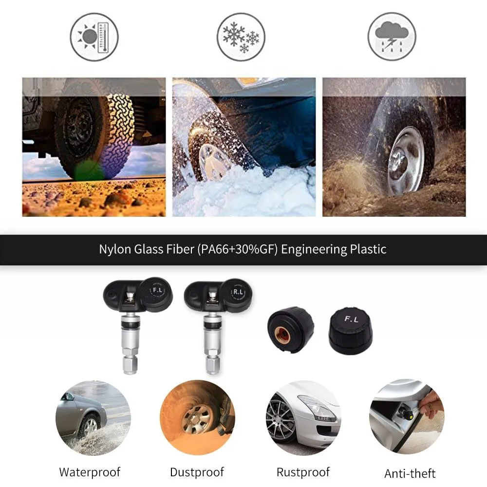 Solar Car TPMS External Internal Sensor
